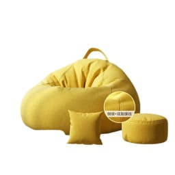 Lazy Sofa Bean Bag Single Person Can Lie Down and Sleep floor sofa muebles bean bag chair with filling