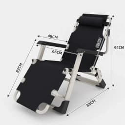 Office Lunch Break Portable Folding Camping Chair Beach with Headrest Lightweight Tourist Fishing Chair Outdoor Furniture Chaise