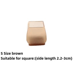 16Pcs Silicone Chair Legs Pads Sofa Anti-slip Leveling Feet Mat Furniture Anti-noise Pads Wood Floor Protectors Mat Home Decor