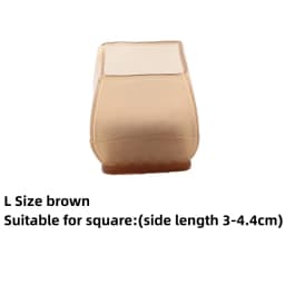 16Pcs Silicone Chair Legs Pads Sofa Anti-slip Leveling Feet Mat Furniture Anti-noise Pads Wood Floor Protectors Mat Home Decor
