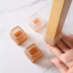 16Pcs Silicone Chair Legs Pads Sofa Anti-slip Leveling Feet Mat Furniture Anti-noise Pads Wood Floor Protectors Mat Home Decor
