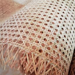 Natural Real Indonesia Rattan Sheet Cane Webbing Roll Chair Table Furniture Repair Materials Deco