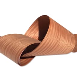 Natural Genuine Wood Veneer Sliced Sapele 0.2mm Veneers Furniture Edge Banding Veneer 26*250cm（W*L）