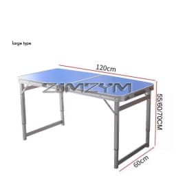 Aluminum Alloy Foldable Tables For Rental Housing, Dining Tables, Small Dining Tables, Stalls, Dedicated Small Tables