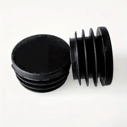 12 Pcs 10/19-50 mm Round Plastic Hole Plugs Caps ,Inserts for Metal Tubing, Glide Protection from Chair Furniture parts