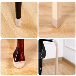 1/3/5/10Pcs Chair Leg Covers Anti-slip Table Leg Furniture Foot Protection Pad Non-Woven Wood Floor Protection Mat Home Decor