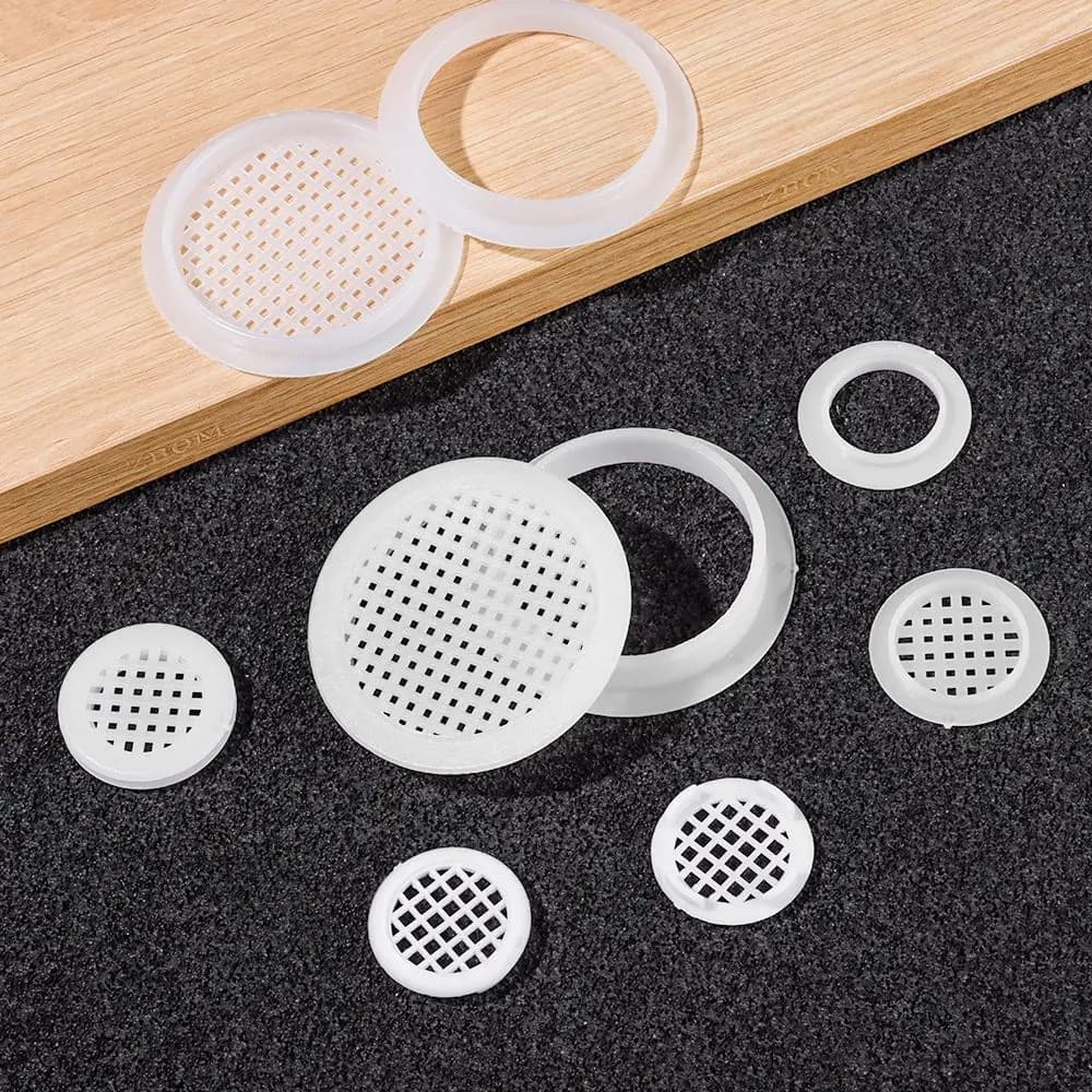 10/20PCS Wardrobe Cabinet Air Vent Decorative Cover Durable Ventilator Grille Hole Ornaments Furniture Accessories