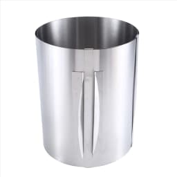 Adjustable Cake Ring High 20 cm - Stainless Steel Baking Ring Adjustable - High Baking Mould for Easy Preparation