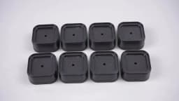 8/16 Pcs Furniture Risers Heavy Duty Bed Chair Table Heightening Foot Pad Non-slip Floor Protecto Furniture Feet Leg Lift