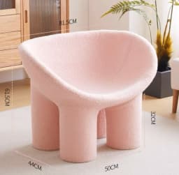 Children's Small Living Room Recliner Single Styled Seat Comfortable Wear-Resistant Sofa Creative Elephant Leg Wide Chair