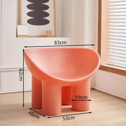Children's Small Living Room Recliner Single Styled Seat Comfortable Wear-Resistant Sofa Creative Elephant Leg Wide Chair