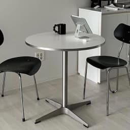 2025 New Furniture Silver Tisch Small Dining Table Modern Mesa Circular Apartment Coffee Shop Restaurant Antique Office Desk