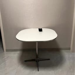 2025 New Furniture Silver Tisch Small Dining Table Modern Mesa Circular Apartment Coffee Shop Restaurant Antique Office Desk