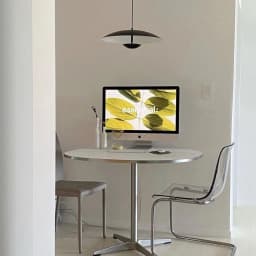 2025 New Furniture Silver Tisch Small Dining Table Modern Mesa Circular Apartment Coffee Shop Restaurant Antique Office Desk