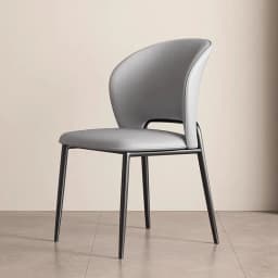 Modern Minimalist Dining Chair with High Sense of Home Backrest Living Room Chair Restaurant Soft Pack Leisure Nordic Chair