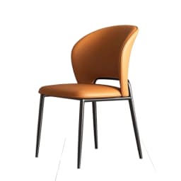 Modern Minimalist Dining Chair with High Sense of Home Backrest Living Room Chair Restaurant Soft Pack Leisure Nordic Chair