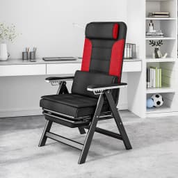 Ergonomic Office Gaming Chair Reclining Computer Desk Chair with Support Foldable Task Chair for Home Office Chaise Lounge