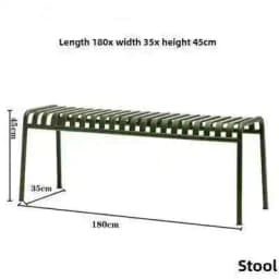 Modern Simple Courtyard Outdoor Tables and Chairs Milk Tea Shop Cafe Wrought Iron Color Outdoor Tables and Leisure Beach Chairs