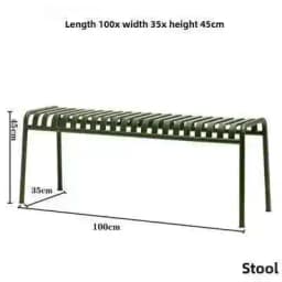 Modern Simple Courtyard Outdoor Tables and Chairs Milk Tea Shop Cafe Wrought Iron Color Outdoor Tables and Leisure Beach Chairs