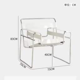 Nordic Vassili Leisure Chair Single Chair Medieval Industrial Style Network Red Bauhaus Saddle Leather Simple Photo Furniture