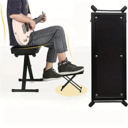 Adjustable Folding Footrest 4-Height Levels Non-Slip Pedicure Platform Stable Pedal Stand for Beauty Salons Toe Nail Care Tool