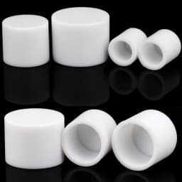White Silicone Rubber Round End Cap Dust Seal Blanking End Stopper Protection Cover For Pipe Tube Furniture Pads 3mm-68.5mm