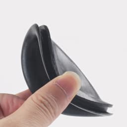 14mm-150mm Hole Diameter Black Single Sided Protective Coil Sealing Rubber Ring Wiring Grommets Hole Plug Gasket