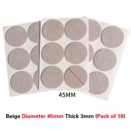 Felt table chair foot pad furniture protection pad floor wear-resistant noise reduction anti slip stool chair corner pad