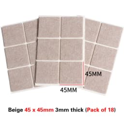 Felt table chair foot pad furniture protection pad floor wear-resistant noise reduction anti slip stool chair corner pad