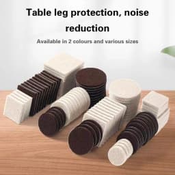 Felt table chair foot pad furniture protection pad floor wear-resistant noise reduction anti slip stool chair corner pad