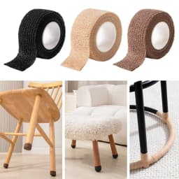 4PCS Anti-Silent Foot Pads Floor Protection Covers For Tables Chairs Anti Slip Furniture Pad Multifunctional Self-adhesive Tape