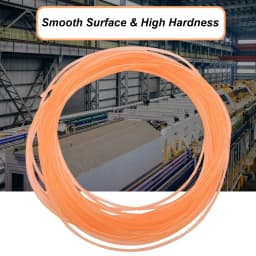 5M Polyurethane Round Smooth Surface PU Urethane Belt for Drive Transmission Meltable Cord 2/3/4/5/6/7/8/9/10/12/15mm Diameters