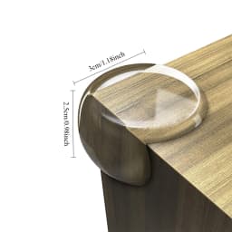 4/8pcs Safe Transparent Corner Protectors, Clear Table Edge Protectors, Protectors For Furniture Cabinet Against Sharp Corners
