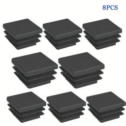 45*45MM Square Steel Moulds Protective Cover Head Foot Sheath Square Plastic Plug Foot Tube Stool