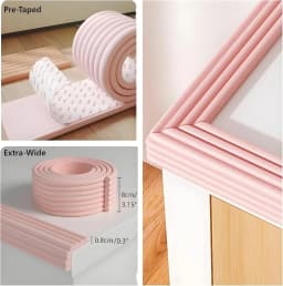 5M Safety Protection Strip Table Desk Edge Guard Strip Corner Protector Furniture Corners Children Safety Foam Protection