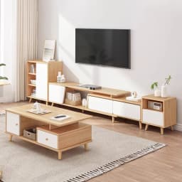 Wooden Elegant Tv Stands Classic Durable Sophisticated Beautiful Tv Stands Storage Rich Practical Meuble Télé Furniture Home