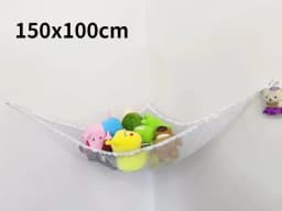S/M/L Cute Children Bedroom Toys Hammock Net Stuffed Animals Toys Hammock Net Organize Storage Mesh Holder swing Storage Boxes