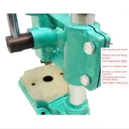 JR-16/JH-16 Manual Desk Press, Round/Square Head, Small, 57mm, Hollow Column