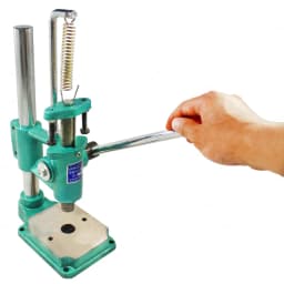 JR-16/JH-16 Manual Desk Press, Round/Square Head, Small, 57mm, Hollow Column