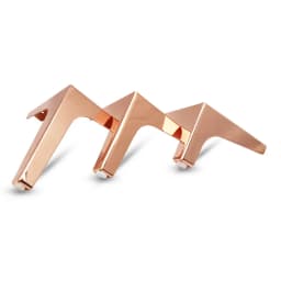 4Pcs/Lot Rose Gold Plating Sofa Chair Legs Cupboard Cabinet Furniture Legs Feet Height 10/13.5/15/17.5CM with Screws