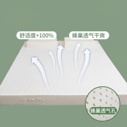 100% Natural Latex Mattress Thailand High-End Latex Mats Rubber Soft Cushion Two-Person Household 0.9/1.2/1.5/1.8m Home Mattress