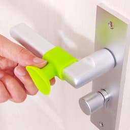 1PC Silicone Door Handle Lock Suction Cup Wall for Anti-Collision Silencer Protective Pad