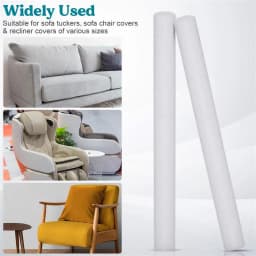 14pcs Under Sofa Toy Blocker Gaps Filler Flexible Foams Rods Slipcover Grips Foam Strip Caulking Bar Accessories