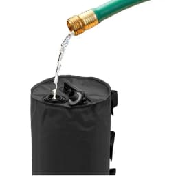 2PCS Canopy Water Weights Bag, 10KG, Heavy Duty Canopy Water Weight Bag Leg Weights for Outdoor Canopy, Tent, Black, Green