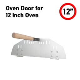 16/12 inch Pizza Oven Door Stainless Steel Pizza Oven Door Perfectly Sized for OONI Koda 16/12 inch