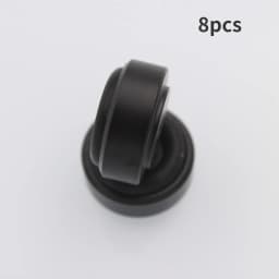 1/4/8PCS Aluminum Speaker Spikes Stand Feet Pad Rubber Buffer Floor Foot Nail for DAC Audio Sound Computer Case Repair Parts