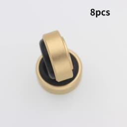 1/4/8PCS Aluminum Speaker Spikes Stand Feet Pad Rubber Buffer Floor Foot Nail for DAC Audio Sound Computer Case Repair Parts