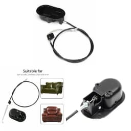 Metal Recliner Handle Replacement Parts Pressure Bar Pull Cable Chair Switch Wire for Most Major Chair Brands