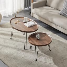 Folding coffee table household combination simple bay window balcony hotel low floor tea table living room furniture