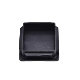 10Pcs Chair Leg Plastic Blanking End Cap Square Tube Insert Black 15mm 20mm 25mm 30mm 40mm 50mm
